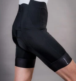 Carnac Men's Haute Bib Shorts / Black -AOI Bike Shop CLCAHBSBLK P5