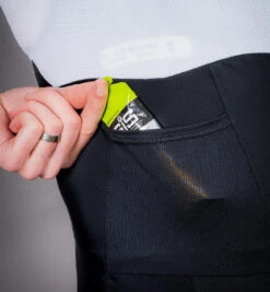 Carnac Men's Haute Bib Shorts / Black -AOI Bike Shop CLCAHBSBLK P6