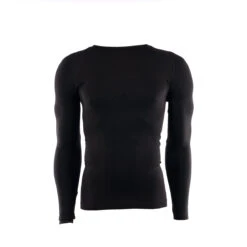 Carnac Long Sleeve Base Layer 21 Carnac Long Sleeve Base Layer -AOI Bike Shop CLCALSBL BLK P1 01
