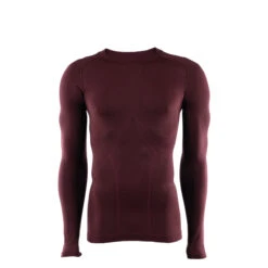 Carnac Long Sleeve Base Layer 20 Carnac Long Sleeve Base Layer -AOI Bike Shop CLCALSBL BUR P1 01