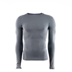 Carnac Long Sleeve Base Layer 17 Carnac Long Sleeve Base Layer -AOI Bike Shop CLCALSBL GRY P1 01