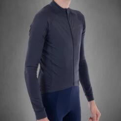Carnac Men's Long Sleeve Cycling Jersey -AOI Bike Shop CLCALSJM2 CHA P5
