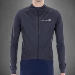 Carnac Men's Long Sleeve Windproof Cycling Jersey -AOI Bike Shop CLCAWLSJM CHA P3