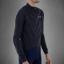 Carnac Men's Long Sleeve Windproof Cycling Jersey -AOI Bike Shop CLCAWLSJM CHA P5