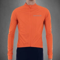 Carnac Men's Long Sleeve Windproof Cycling Jersey -AOI Bike Shop CLCAWLSJM ORA P3