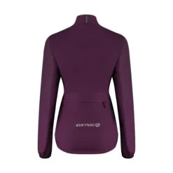 Carnac Women's Burgundy Waterproof Cycling Rain Jacket -AOI Bike Shop CLCAWRJWBU P2