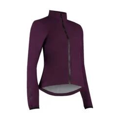 Carnac Women's Burgundy Waterproof Cycling Rain Jacket -AOI Bike Shop CLCAWRJWBU P3
