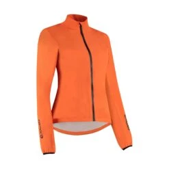Carnac Women's Orange Waterproof Cycling Rain Jacket -AOI Bike Shop CLCAWRJWOR P3 01