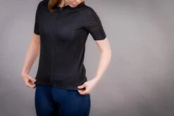 Carnac Women's Short Sleeve Jersey / Black 14 Carnac Women's Short Sleeve Jersey / Black -AOI Bike Shop CLCAWSSJBLK P10