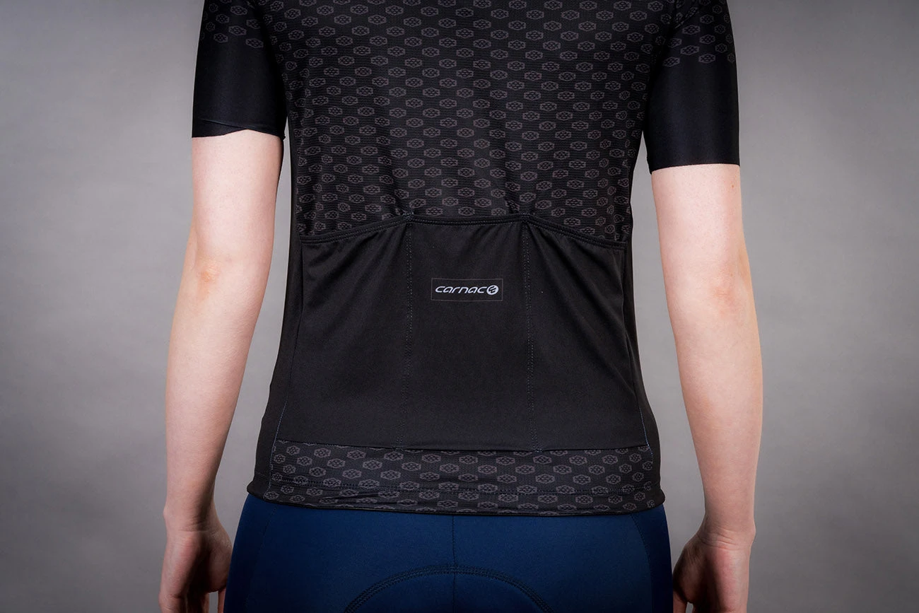 Carnac Women's Short Sleeve Jersey / Black 9 Carnac Women's Short Sleeve Jersey / Black - Image 7
