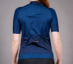 Carnac Women's Short Sleeve Jersey / Navy -AOI Bike Shop CLCAWSSJNAV P8