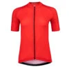 Carnac Women's Short Sleeve Jersey / Red 2 Carnac Women's Short Sleeve Jersey / Red -AOI Bike Shop CLCAWSSJRED P1 01