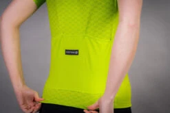 Carnac Women's Short Sleeve Jersey / Zesty Lime -AOI Bike Shop CLCAWSSJZL P11