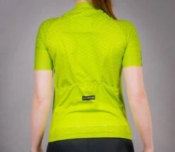 Carnac Women's Short Sleeve Jersey / Zesty Lime -AOI Bike Shop CLCAWSSJZL P8