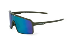 Carnac Juno Sunglasses / Olive Drab Frame & Green Revo Lens -AOI Bike Shop CLJUNOLVGRN P3