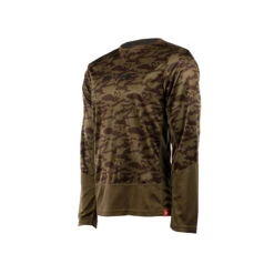 On-One MX Long Sleeve Trail Jersey Men’s Olive -AOI Bike Shop CLOOMXLSTJMO P3