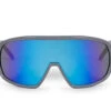 Carnac Para Sunglasses / Cool Grey Frame & Blue Revo Lens -AOI Bike Shop CLPARGRYBLU P1