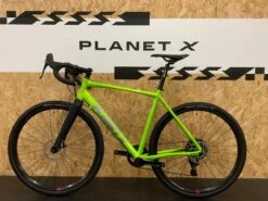 Planet X London Road Gravel Edition SRAM Rival 1 Bike - Large - Zesty Lime -AOI Bike Shop DBCL00001 P4