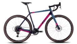 On-One Free Ranger SRAM Force 1 Carbon Gravel Bike -AOI Bike Shop OnOne FreeRanger Force1 BluePink P1