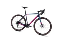 On-One Free Ranger SRAM Force 1 Carbon Gravel Bike -AOI Bike Shop OnOne FreeRanger Force1 BluePink P2