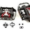 Wellgo WPD-982 Double Sided Platform / SPD Clipless Pedals / Black -AOI Bike Shop PEWEL982 P1