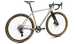 Planet X Tempest Campagnolo Ekar Titanium Gravel Bike -AOI Bike Shop PlanetX Tempest Ekar Silver P3