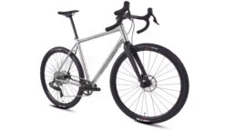 Planet X Tempest SRAM Rival AXS XPLR Gravel Bike -AOI Bike Shop PlanetX Tempest RivalAXS Silver P2