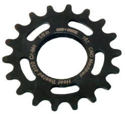 On-One CNC Chromoly Screw-on Track Cog 1/8in -AOI Bike Shop SKOOCHRTC18 P1