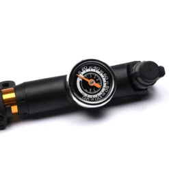 Jobsworth Aluminium High Pressure Gauge Mini Pump -AOI Bike Shop TOJOAHPGMP P3
