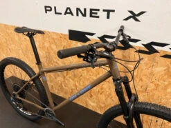 On-One Huntsman SRAM GX Mountain Bike / Earth & Blue Steel / Extra Large -AOI Bike Shop thumbnail IMG 8556